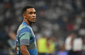 Trent Alexander, Jabi Aloneso, para el segundo partido de Laliga del Real Madrid, como los fanáticos afirmaron que aprendió ‘lecciones brutales’ después de una broma