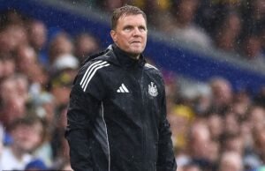 Problemas familiarizados con Alexander Isak como una cuchara en la pelea de dibujo monótono en el sorteo de Drab Draws de Newcastle Leads, se sienta detrás de una línea de piquete al lado de la Plague Ad House, escribió Craig Hope