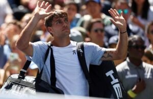 Retirado de los indied Cobolie, Ultmire, Mazchrajak 2025 US Open