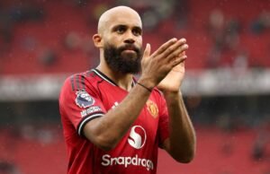 Premio Bryan Embhumo Match vs. Burnley Man Utd Player ganó el 30 de agosto de 2025