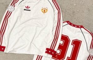 Nostálgico hombre utd colección 1991 caídas inspiradas en la victoria europea