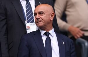 Daniel Levy renunció como presidente de Tottenham unos 25 años después a cargo del club del norte de Londres