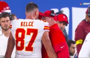 Travis Kelce se estrella contra Andy Reid y grita en la cara en otro toque de toque furioso con el entrenador
