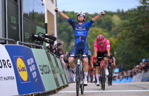 Visita de Luxemburgo: Romain Grégoire rugió la victoria frente a Ben Healy en la última etapa