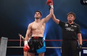 Aterrorizado, Verdoonek destruyó al oponente en 1 ronda en kickboxing