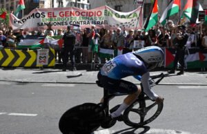 17 Vuelta A España Los manifestantes enfrentan multas y prohibiciones del deporte