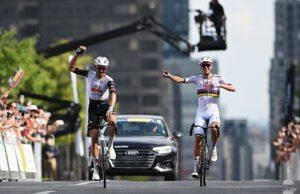 Ciclista de Montreal Grand Prix: Brandon McNulty y Tadej Pogačar terminan un dos en el equipo de agua de dominación de Emirates en WorldTour Race