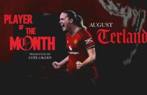 Elizabeth Terland nombró al United Women Jugador del mes para agosto