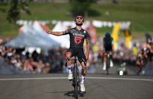 Cyclista del Gran Premio de Québec: Julian Alaphilippe se asocia con la victoria en solitario endurecida con un ataque final de una ruptura contra la escapada