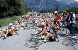 Vapa de protesta: Vuelta A España es solo la última de una larga línea de carreras para ser una plataforma de protesta