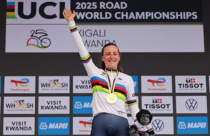 “ Pensé en mi cabeza, no va a estar bien ” -Zoe Bäckstedt conquista las subidas difíciles de tomar la primera camiseta del arco iris del doble junior