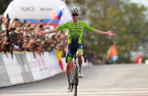 Campeonato Mundial de la carretera: Tadej Pogačar Seal Vicaciones de sello imparable de Meschache Cours How