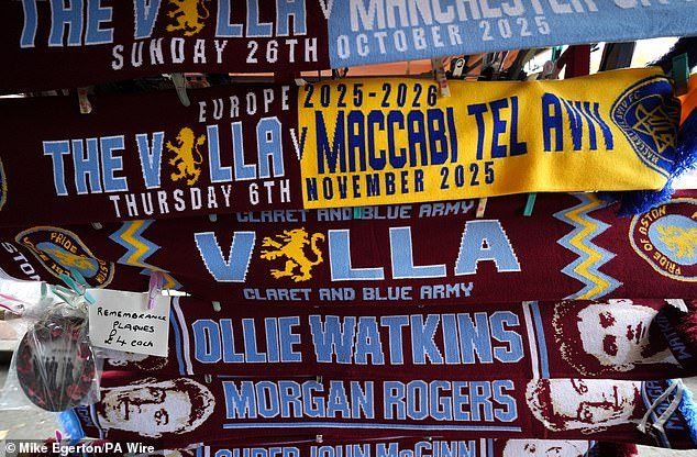 Aston Villa y la policía acusados de desairar nuevamente a los fanáticos judíos después de que los fanáticos del Maccabi Tel Aviv fueran excluidos del choque de la Europa League
