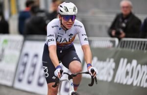 Sofie van Rooijen salta del volante de Elisa Balsamo para conseguir la victoria en el Tour de la isla de Chongming en la segunda etapa