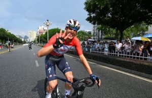 Cuatro seguidos para Paul Magnier en el Tour de Guangxi mientras continúa su racha de victorias en un apretado sprint de la etapa 4