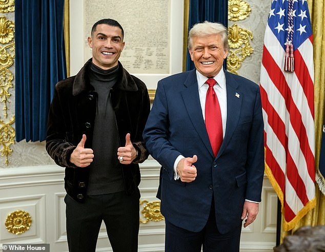 Razones secretas por las que Ronaldo deseaba desesperadamente conocer a Trump… y lo que REALMENTE quiere del presidente