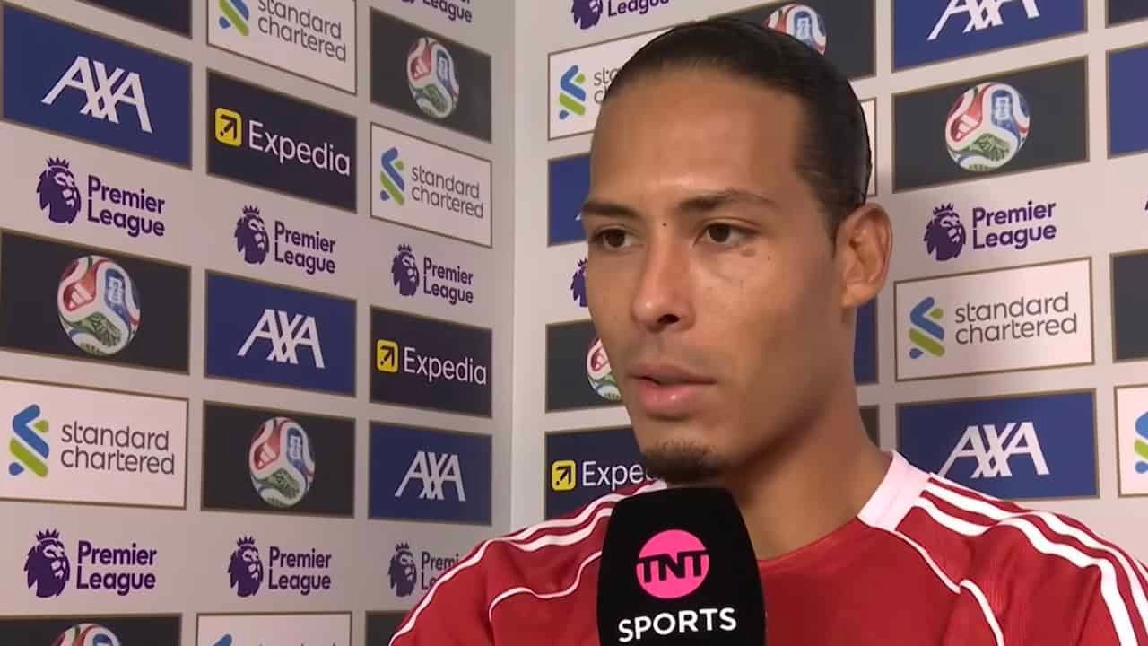 Van Dijk critica las críticas “ridículas” a la crisis del Liverpool
