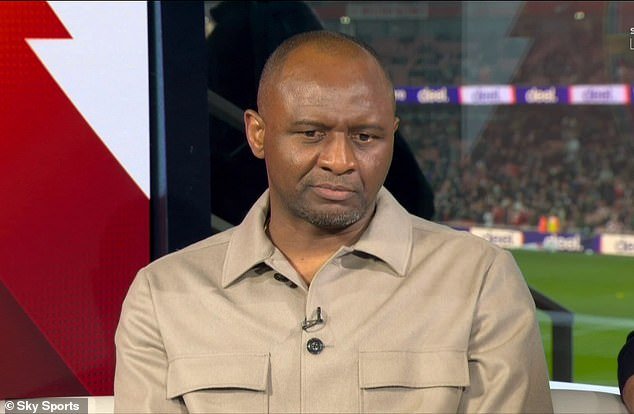 Patrick Vieira cuestiona la “dureza mental” del Arsenal después de la derrota del Man United y critica a dos estrellas de los Gunners que no lograron causar problemas en ataque