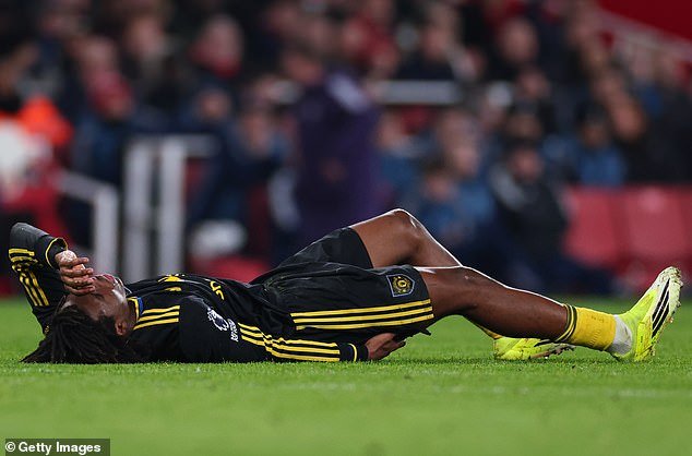 Man United sacudido por la lesión de Patrick Dorgu: el danés en forma está listo para un largo recorrido después de sufrir un problema en el tendón de la corva en la victoria sobre el Arsenal