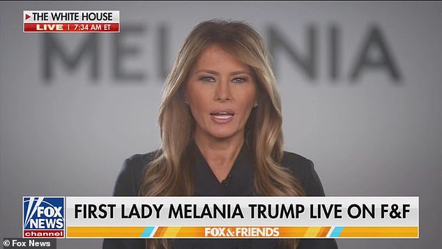 Melania Trump emite una inusual declaración política después del mortal tiroteo en Minnesota