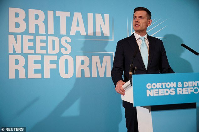 El Partido Reformista presenta al comentarista Matt Goodwin como candidato en las elecciones parciales de Gorton y se compromete a convertirlas en un ‘referéndum sobre Keir Starmer’.