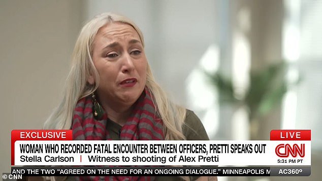 La mujer con chaqueta rosa que filmó el tiroteo fatal de Alex Pretti en Minneapolis dice que los federales NO se han comunicado