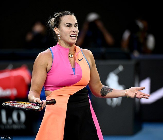 Aryna Sabalenka responde al juez de silla que la penalizó por gruñir durante la semifinal del Abierto de Australia: “Ella realmente me cabreó”