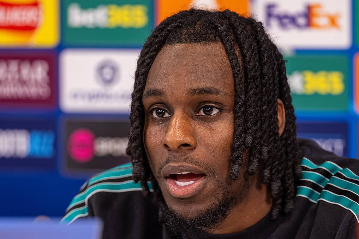 Jérémie Frimpong se fortalece al admitir que la Premier League es “más exigente”