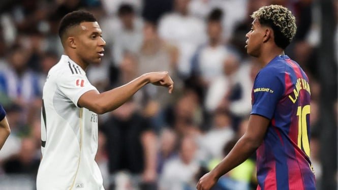 Lamine Yamal bate el récord de Kylian Mbappé en la Liga de Campeones