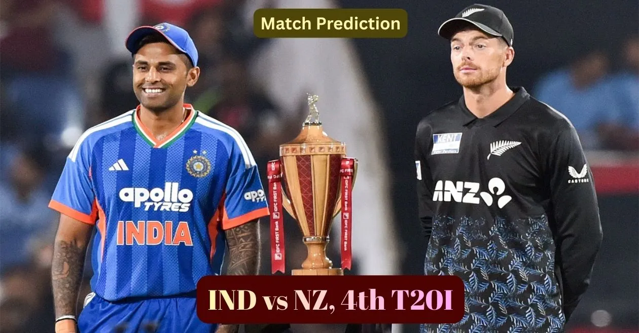 IND vs NZ, cuarta predicción del partido T20I: ¿Quién ganará el partido de hoy entre India y Nueva Zelanda?