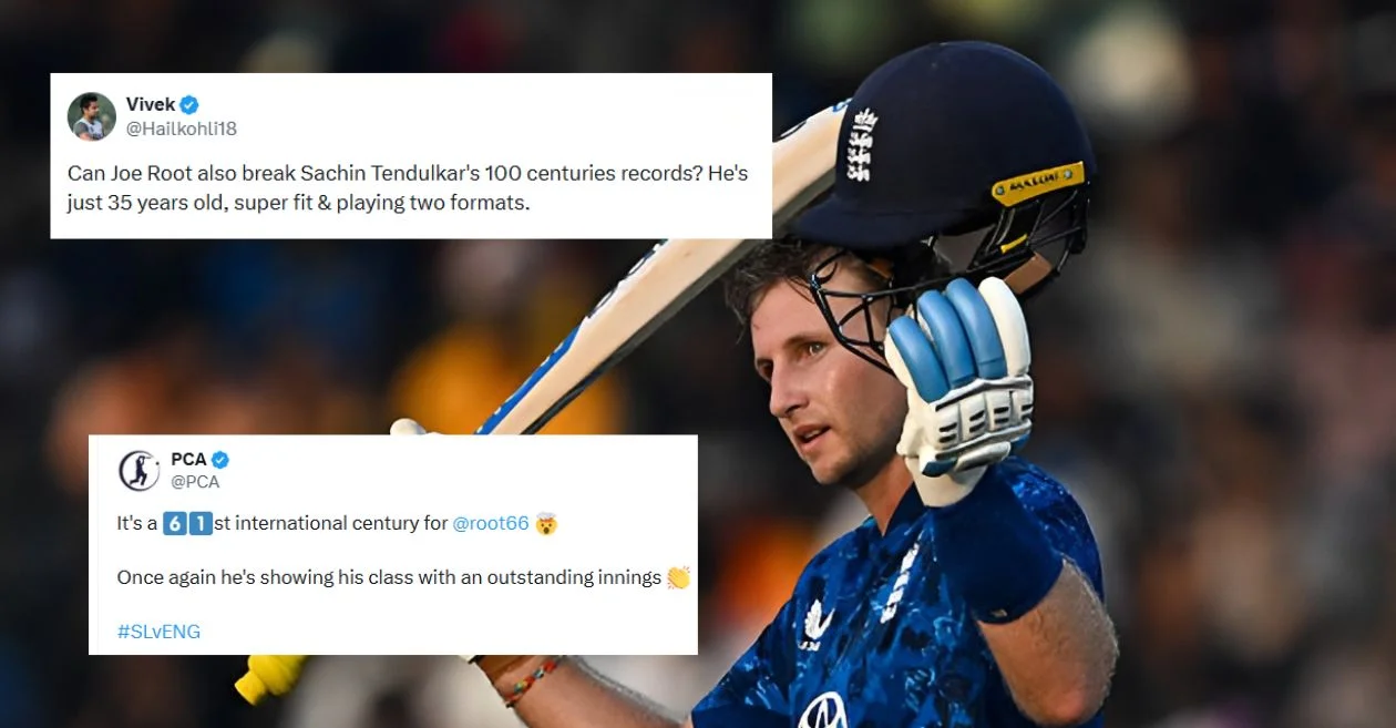 SL vs ENG: Los fanáticos estallan cuando el siglo XX ODI de Joe Root ilumina el estadio R. Premadasa en el partido decisivo de la serie