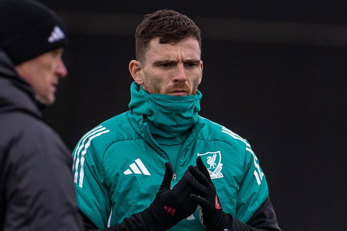 Arne Slot dice: “Espero que Andy Robertson se quede en Liverpool”