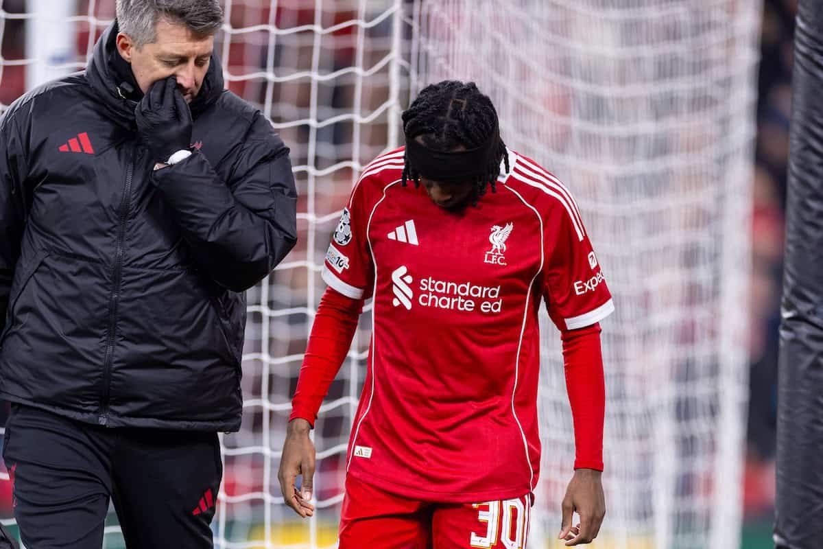 Jérémie Frimpong sufre una nueva lesión tras 2 minutos ante el Qarabag