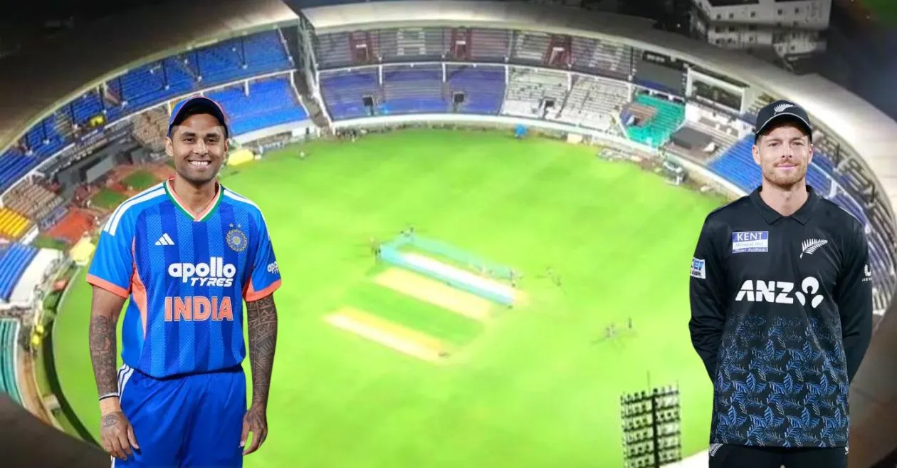 IND vs NZ: informe de lanzamiento para el cuarto T20I, estadísticas y registros del estadio de cricket ACA-VDCA
