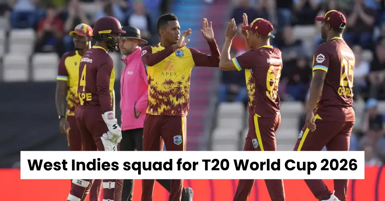 Las Indias Occidentales anuncian el equipo para la Copa del Mundo T20 2026, no hay lugar para Evin Lewis