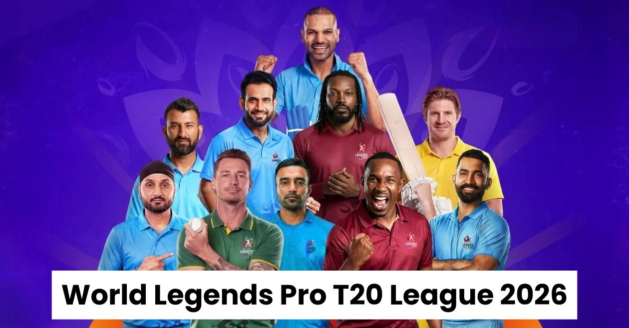 World Legends Pro T20 League 2026: fecha, hora del partido, transmisión y detalles de la transmisión en vivo