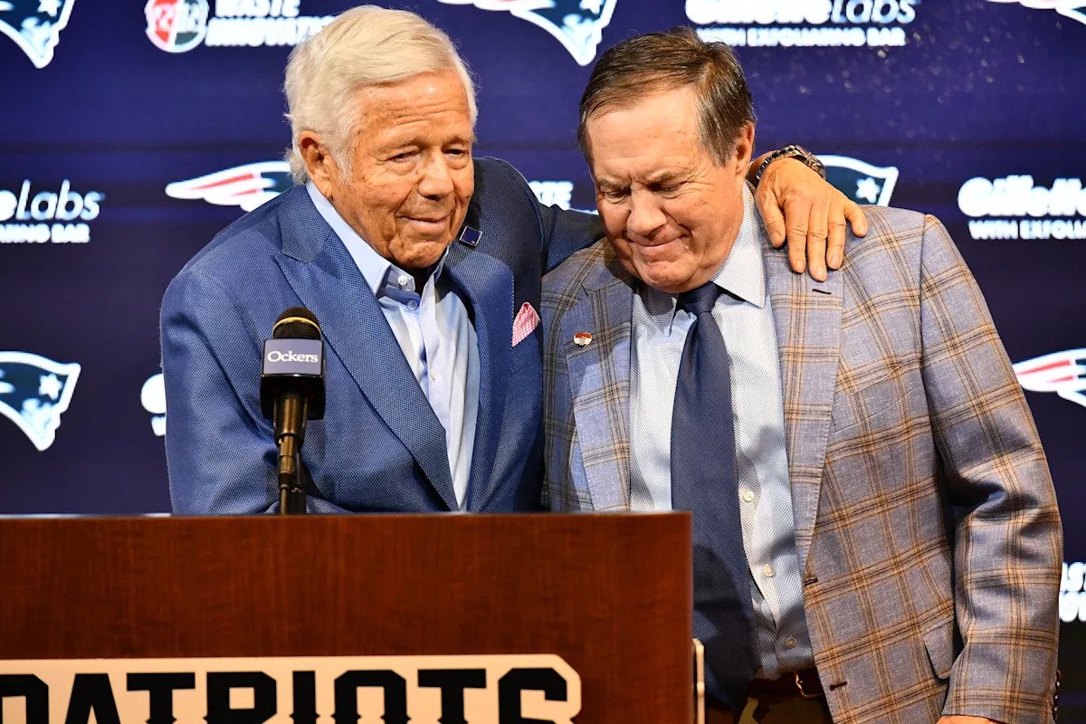El fiasco del Salón de la Fama de Bill Belichick le da al propietario de los Patriots, Robert Kraft, una oportunidad potencial de cerrar una profunda división
