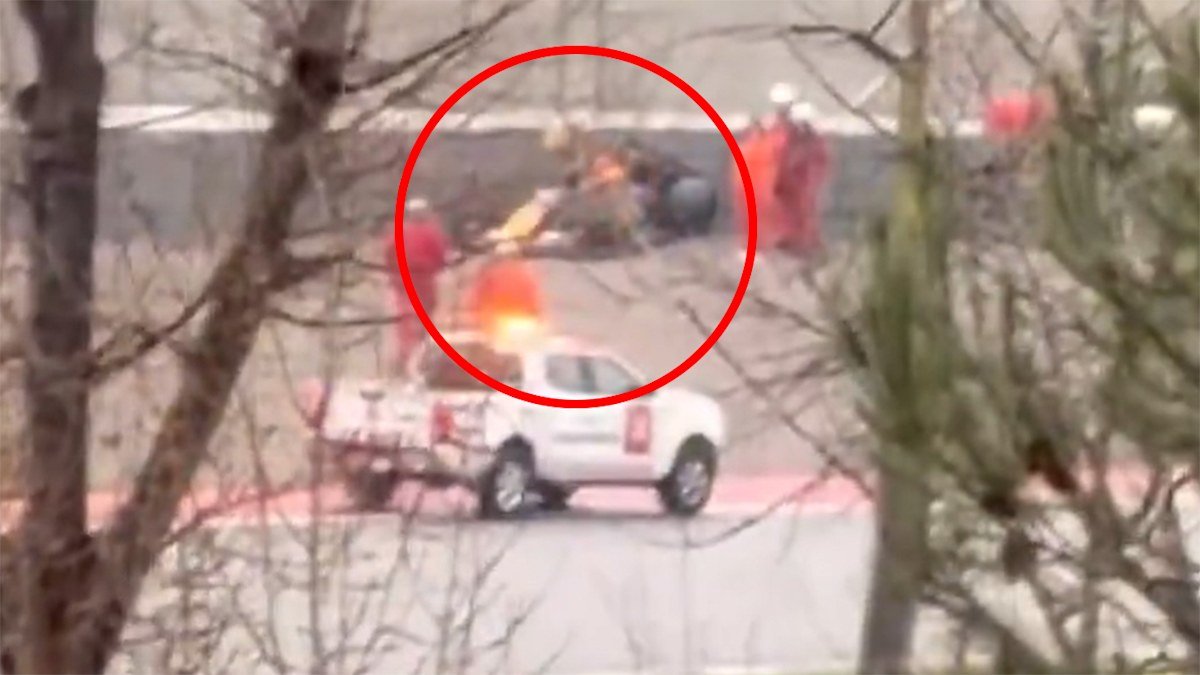Accidente de Isack Hadjar con Red Bull, vídeo, Circuito de Barcelona-Cataluña