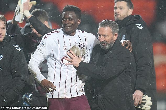 Pierre Landry Kaboré en primer plano para Hearts… y el equipo de Tynecastle tiene muchas más joyas esperando para brillar a medida que la carrera por el título avanza hacia un crescendo.