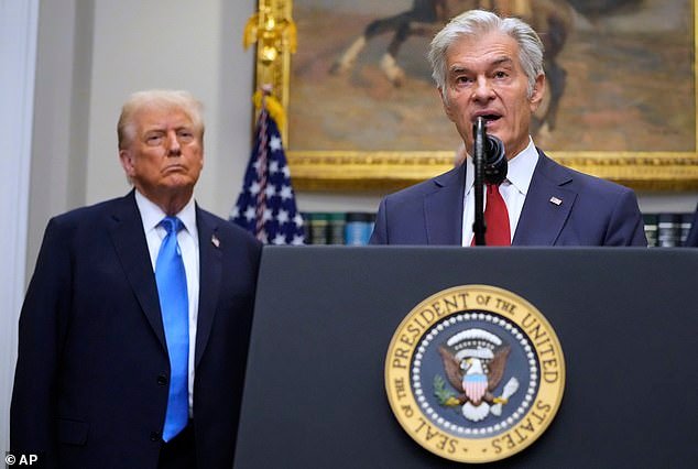 El Dr. Oz recibió a Epstein en la fiesta del Día de San Valentín después de cumplir condena como delincuente sexual