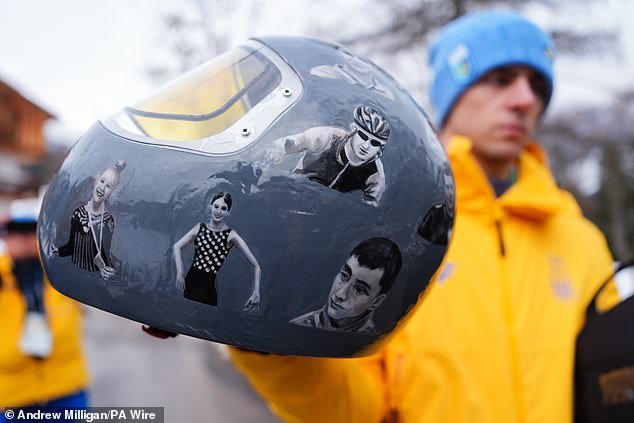 Atleta ucraniana expulsada de los Juegos Olímpicos de Invierno por intentar usar un casco prohibido en homenaje a los atletas muertos en la guerra con Rusia PIERDE apelación contra controvertida descalificación