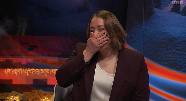 Momento emotivo: la leyenda británica Lizzy Yarnold lucha contra las lágrimas después de la medalla de oro de Matt Weston en los Juegos Olímpicos de Invierno