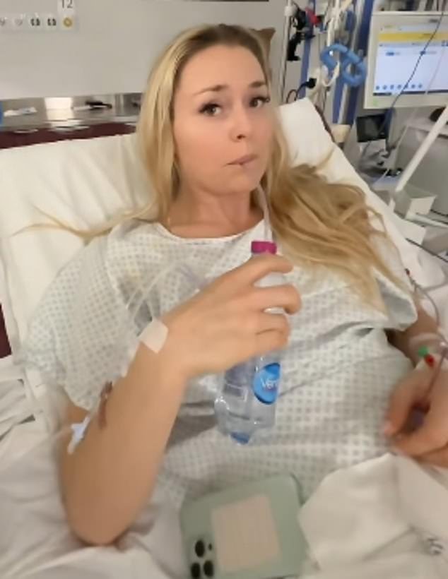 Lindsey Vonn comparte una mirada detrás de escena de su recuperación en el hospital después de la cuarta cirugía por una pierna rota luego del horroroso accidente de los Juegos Olímpicos de Invierno.