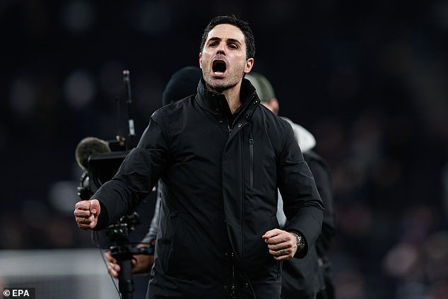 El emotivo Mikel Arteta identifica el triunfo del Arsenal por 4-1 como un ‘punto de inflexión’ en la carrera por el título… e Igor Tudor envía un mensaje a sus fracasos del Tottenham