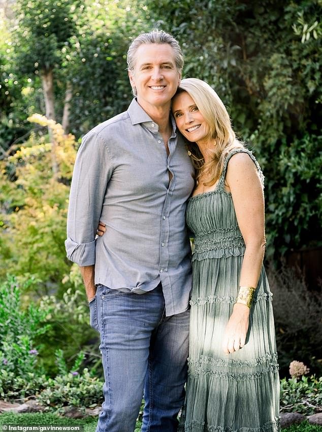 Trump dice que Gavin Newsom ‘abandonó la carrera presidencial’ después del brutal truco olímpico de la esposa del gobernador