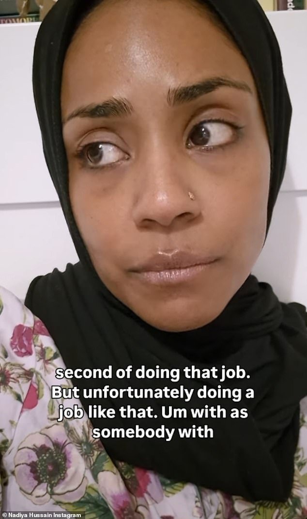 La ganadora del Great British Bake Off, Nadiya Hussain, rompe a llorar cuando revela que renunció a su trabajo como maestra de escuela primaria después de que “causó estragos en su salud”.