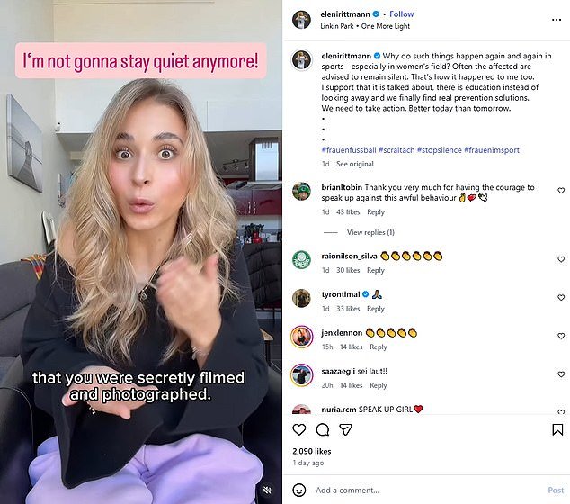 Futbolista indignada después de que el árbitro fuera sentenciado a siete meses de prisión suspendida y una multa de £ 1,046 por filmar en secreto a sus jóvenes compañeros de equipo en su vestuario