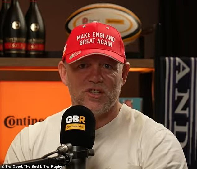 Mike Tindall criticado por usar el sombrero ‘Make England Great Again’ después de la derrota del Seis Naciones