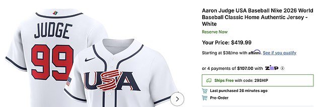 Los fanáticos del béisbol llaman a los fanáticos una ‘desgracia’ por vender camisetas de Aaron Judge por $ 419