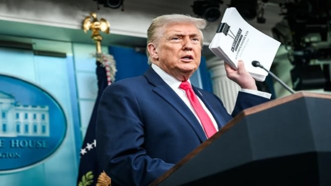 Trump dice que los miembros del Consejo de Paz gastarán 84 billones de rupias en la reconstrucción de Gaza